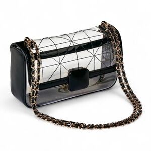 NWT A New Day Elongated Crossbody Clear Purse